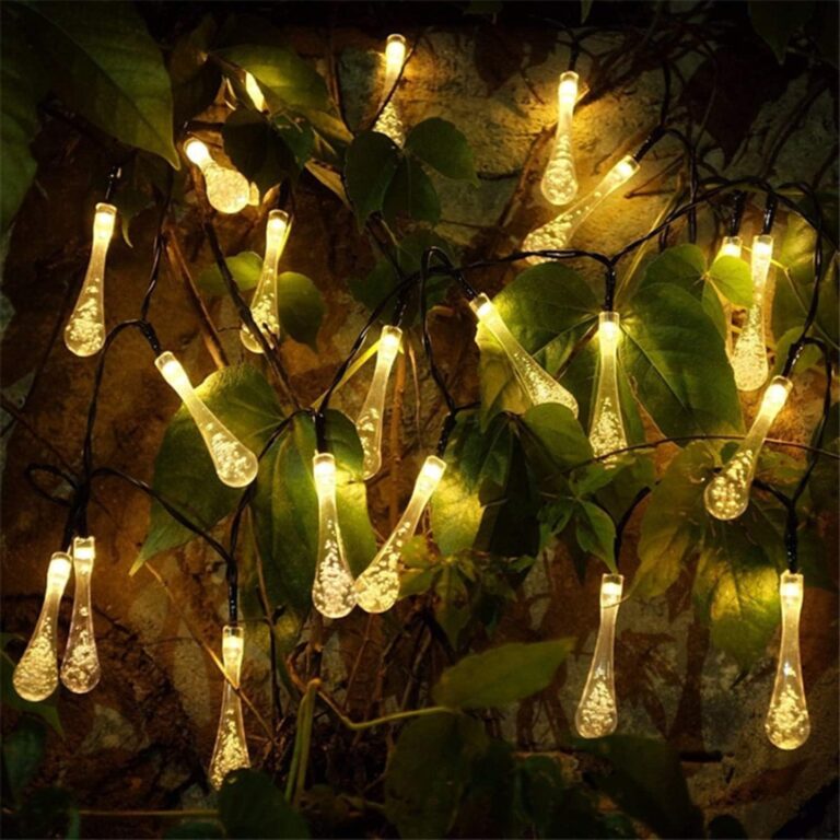 Gel Dropping Light string Package Contain - 16 Led 3 Meter Milky Ball String Fairy Lights (WarmWhite) No. of bulbs- 14-15 Length-3 meter Operated- By Plug
