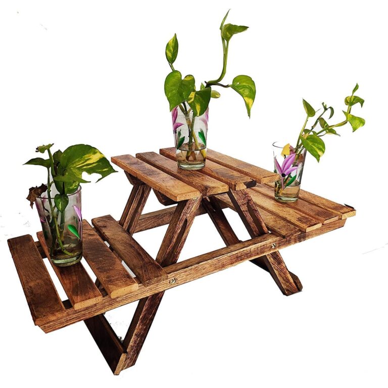 WOODEN PLANTER STAND FOR HOME DECOR