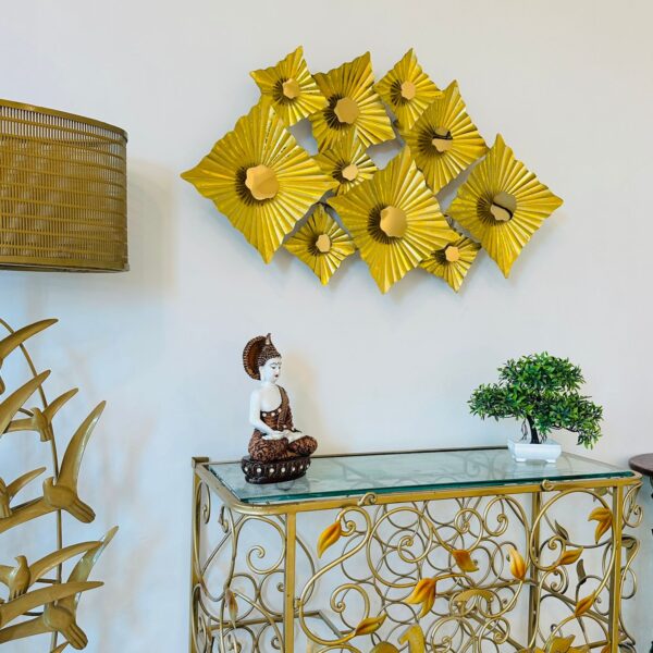 Wall Decor Sunflower art with Steel Sheets