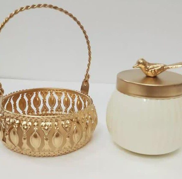 Hamper Set of Jar and Basket