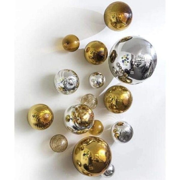 Wall mount stainless steel balls