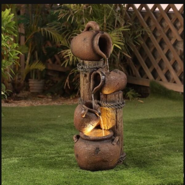 Wooden look Fountain