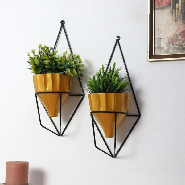 Wall Hanging Capsule Planter Set of 2