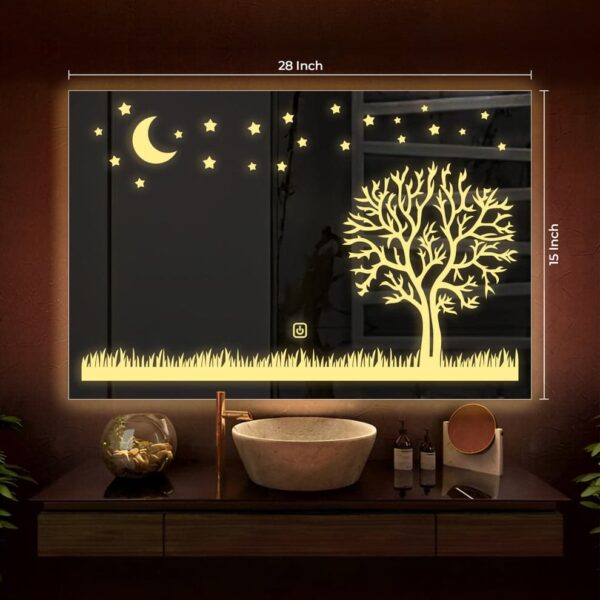 Rectangular LED Mirror