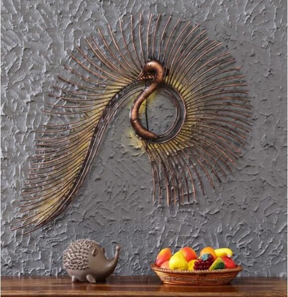 Snail Structured Wall Decor with LED