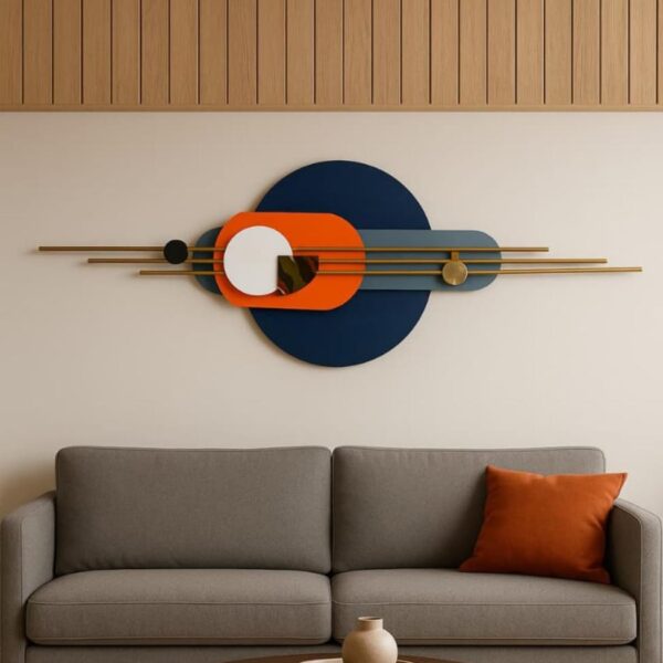 Multi Layered Metal Wall Decor