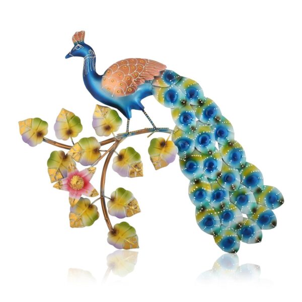 Metal Wall Decor Peacock