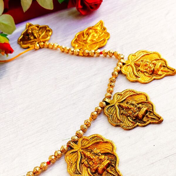 Gold plated antique  mango 11 ganesh