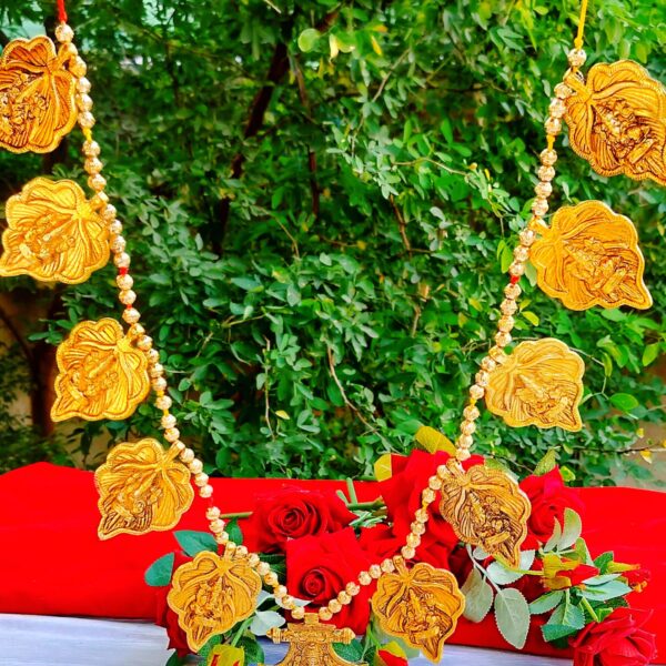 Gold plated antique  mango 11 ganesh