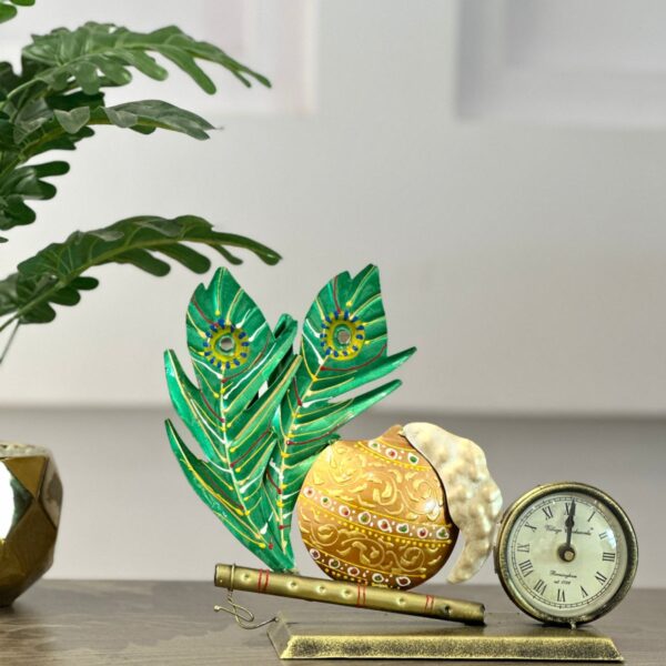 Table Decoration Dahi Handi Clock