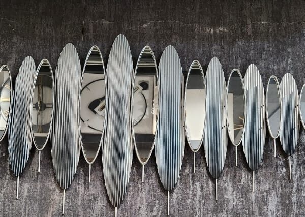 PVC Metal Arts with Mirror