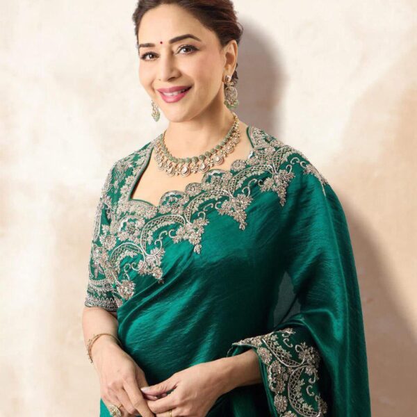 Designer Saree Inspired by Madhuri Dixit