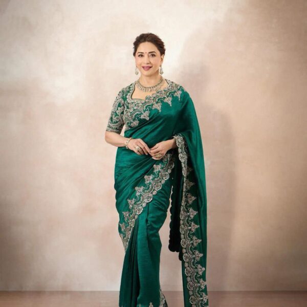 Designer Saree Inspired by Madhuri Dixit