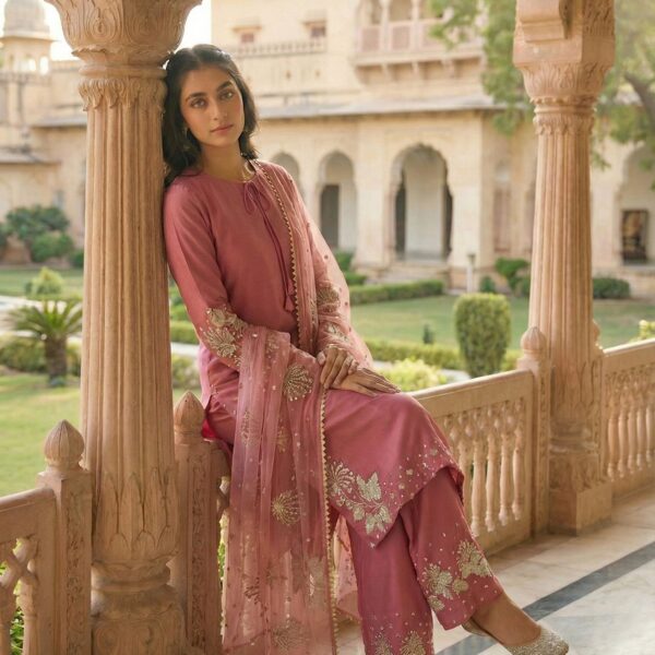 Pure Natural Crep Silk Top and Bottom