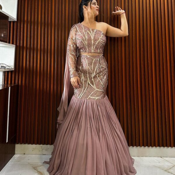 Premium Georgette Embellished Lehenga