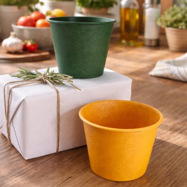 Green & Yellow Planter