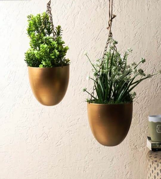 Hanging Capsule Planter Set of 2