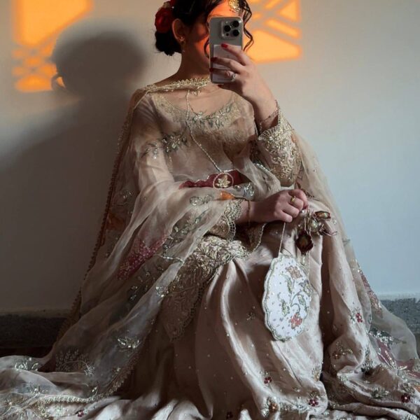 Chinon Lehenga Sequence Designer Suit Set