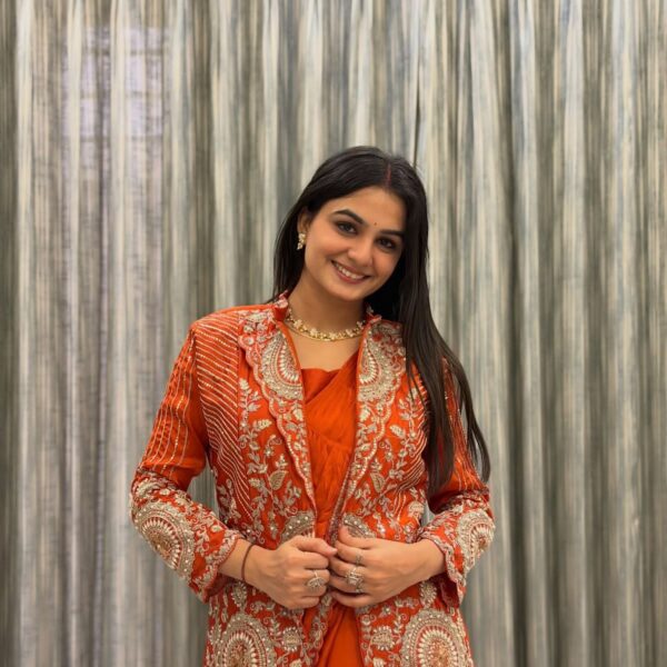 Ready To Wear Saree Rangoli Silk