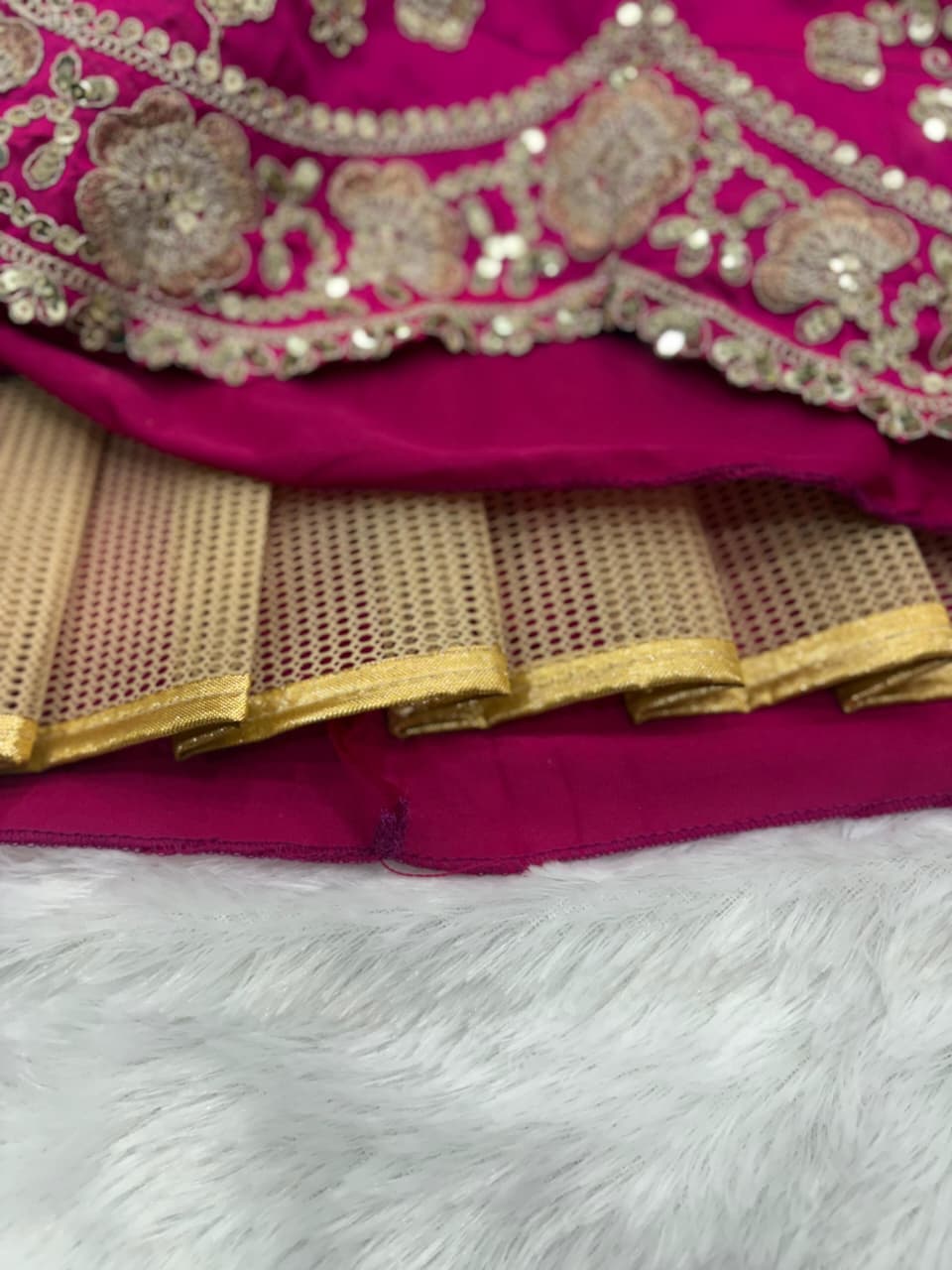 Premium Two Tone Silk Lehenga Choli - Image 4