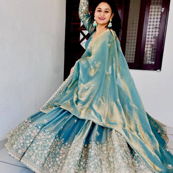 Full Stitched Heavy Fendy Silk Lehenga