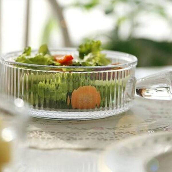 Breakfast bowls with handle