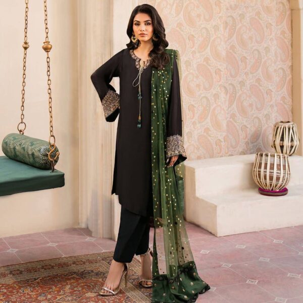 Fully stitched kurti & pant & one dupatta