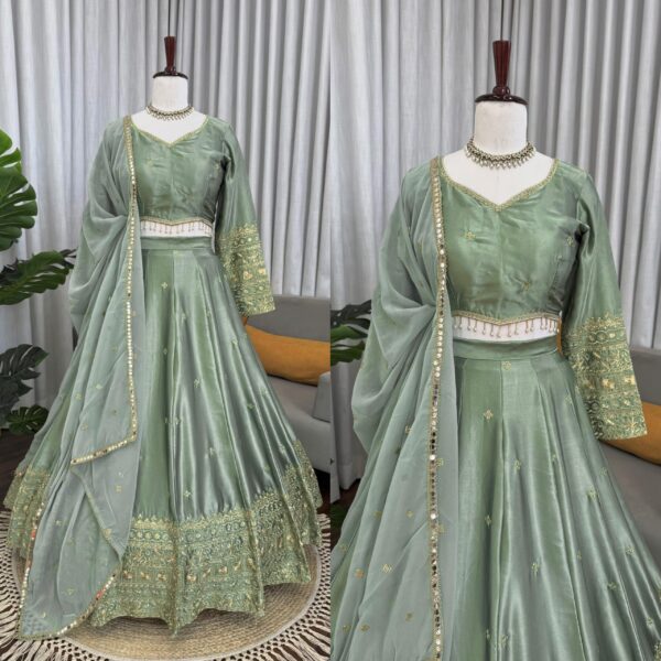 Japan Satin Silk Lehenga Choli