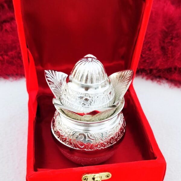 German silver Mangal kalash