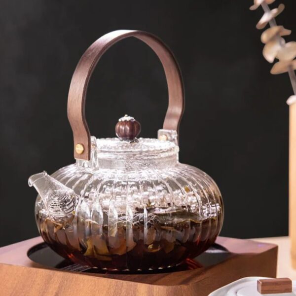 Borosilicate Glass teapots with lid