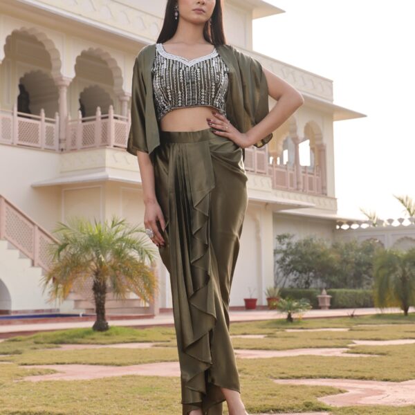 Indo Western Skirt Style Dress