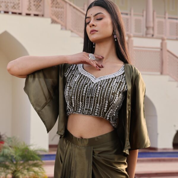 Indo Western Skirt Style Dress