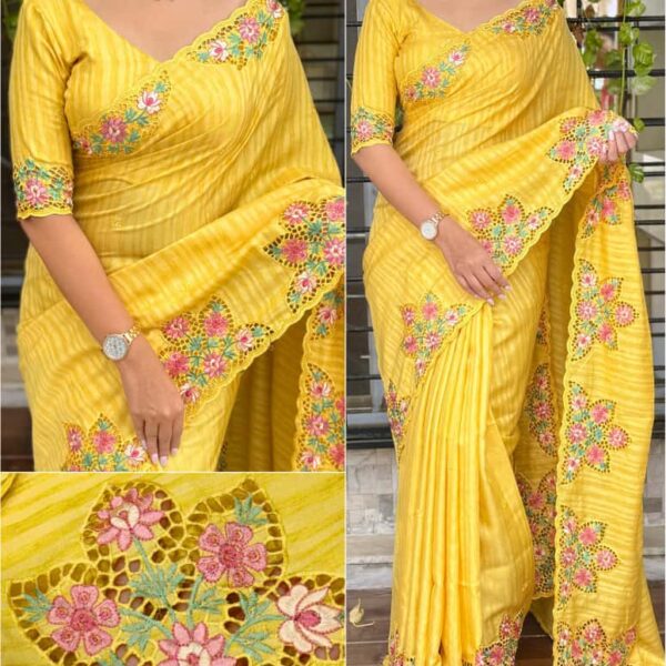 Special Tusser Cotton Saree