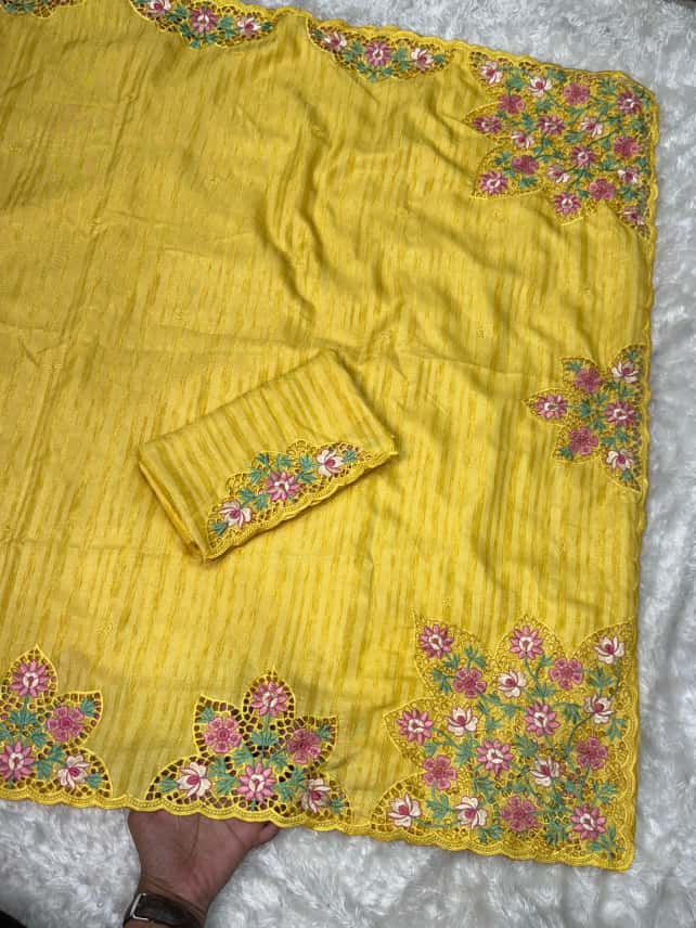 Special Tusser Cotton Saree - Image 3