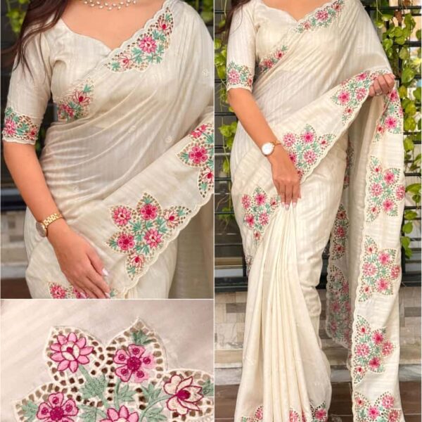 Special Tusser Cotton Saree