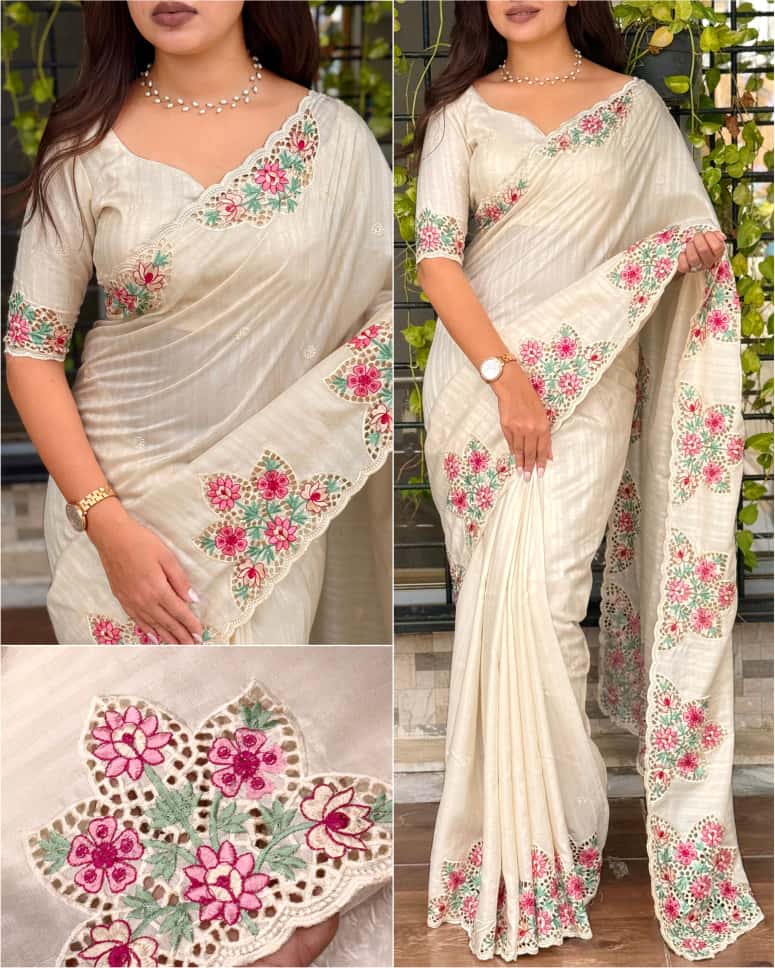 Special Tusser Cotton Saree