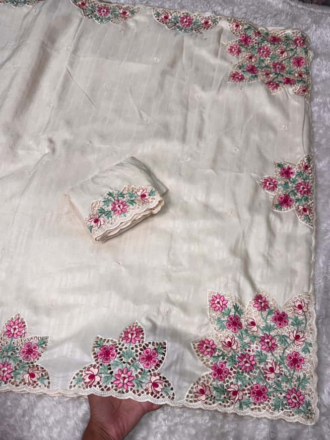 Special Tusser Cotton Saree - Image 4