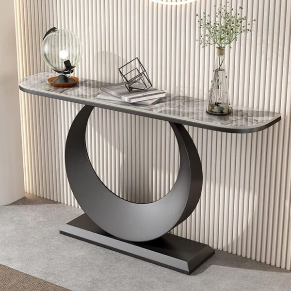 Stainless Steel Metal Console Table