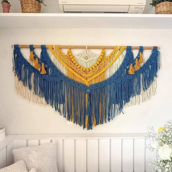 Macrame wall showpiece big size