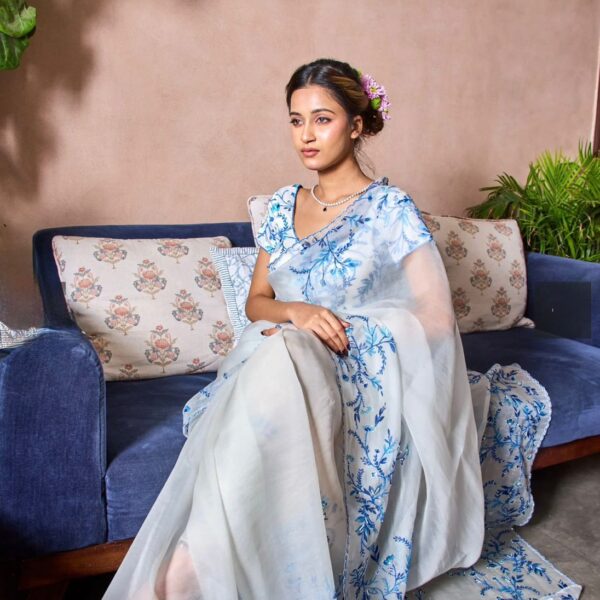 Pure soft tebby silk with beautiful flower print