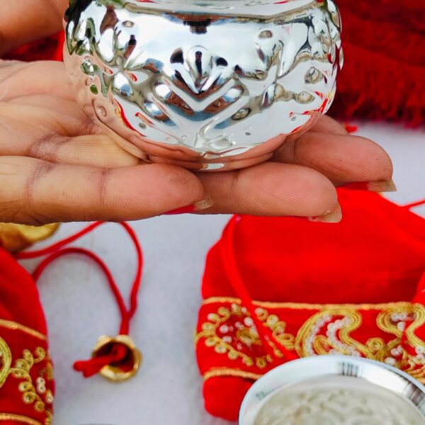 German silver Nakkashi bowl