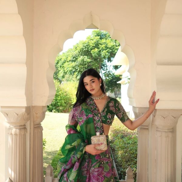 Premium Taby Silk Lehenga Embellished