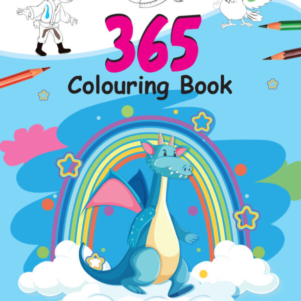 365 Colouring Book For Kids - Painting And Drawing