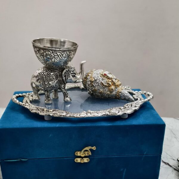 Antique German Silver Hamper set
