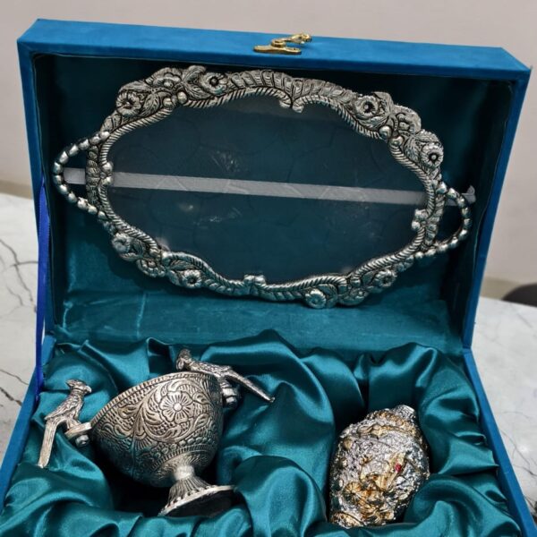 Antique German Silver Hamper set