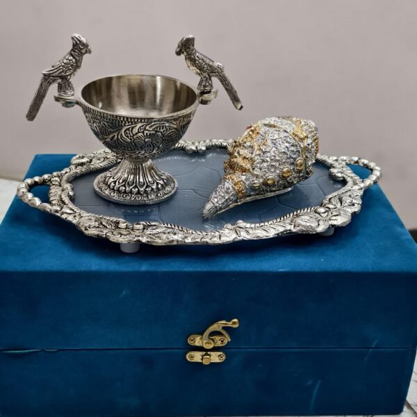 Antique German Silver Hamper set