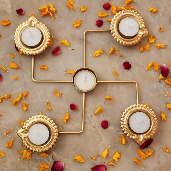 Swastik Diya