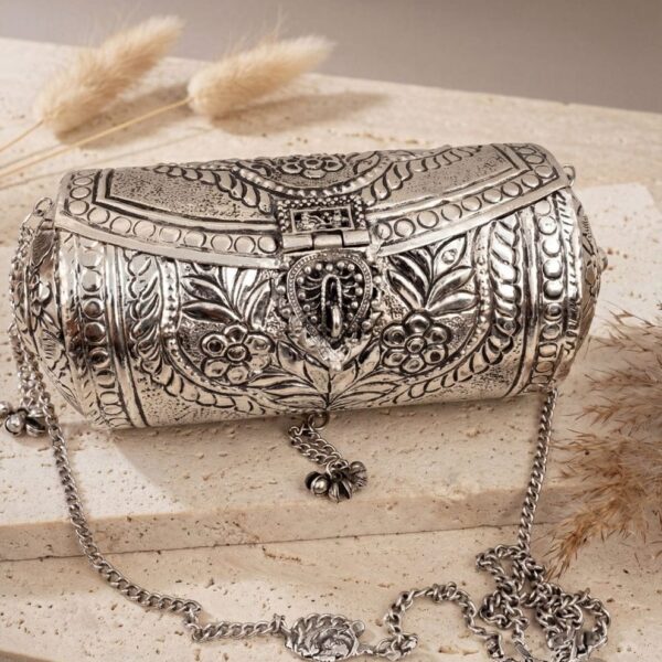 German silver purse