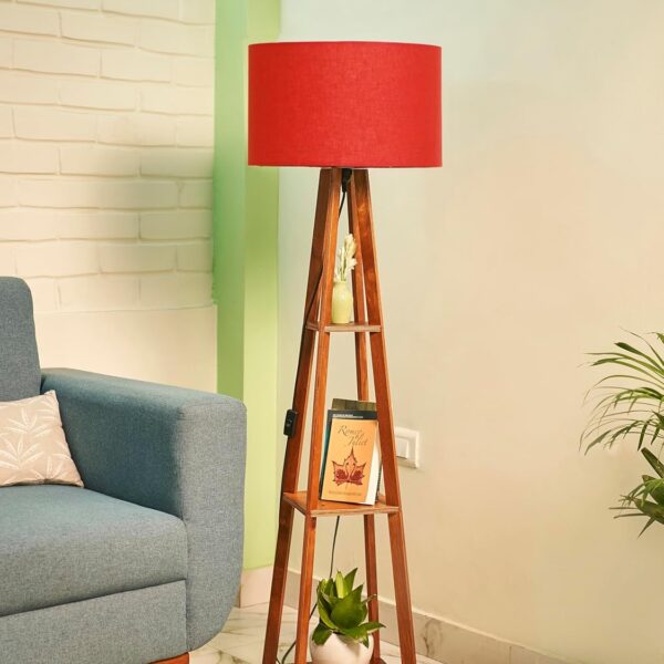 Decorative Wooden Floor lamp