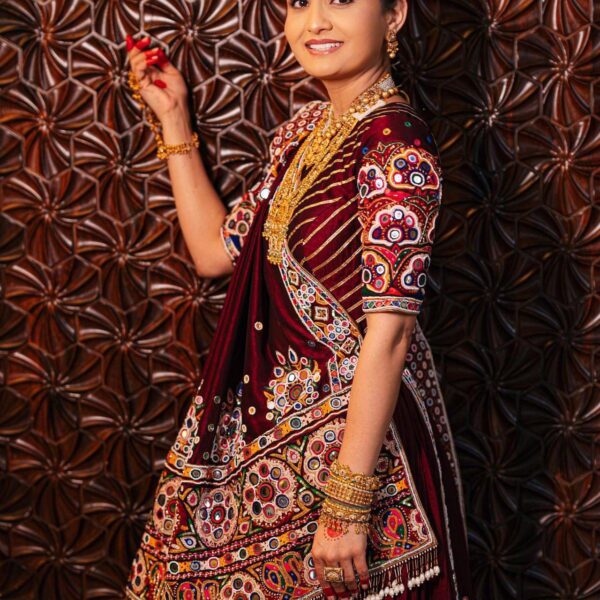 Heavy Muslin Digital Printed Lehenga Choli